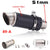 51mm 60mm Motorcycle Exhaust Escape Moto Carbon Fiber Muffler GP-Project For Honda MT09 GSR750 TRK 502 LTZ400 GSR600 FZ6N R6