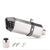 51mm motorcycle exhaust system muffler modified tube middle connection for duke 125 250 390 rc390 2017 18 19 2020 years
