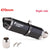 Motorcycle AK Exhaust Pipe Muffler slip on For Nmax Tmax FZ1 R6 R15 R3 MT07 ZX6R ZX10R Z400 Z900 Z1000 CBR1000 GSXR1000 PCX 125